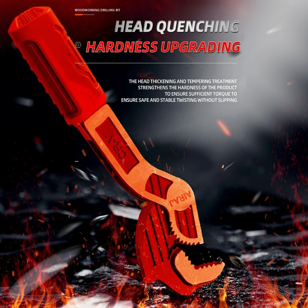 6/8/10 بوصة متعددة الوظائف مفت - مراجعة Pipe Wrench Adjustable وسعره