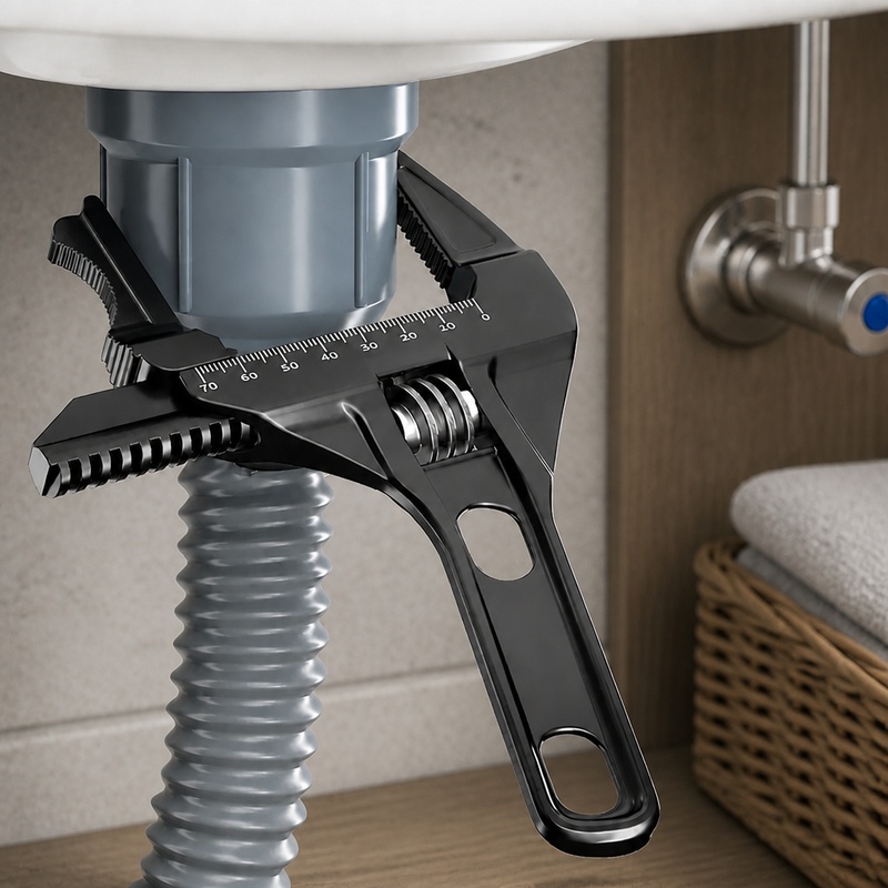مفتاح أنابيب متين ذو فك عريض ق - مراجعة Pipe Wrench Adjustable وسعره